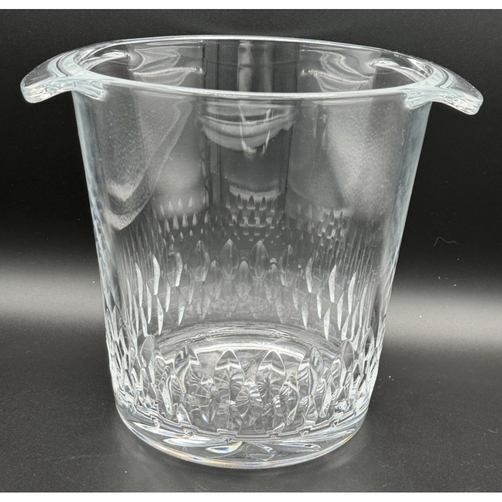 Cristal D'Arques Durand Crystal Juan Champagne Ice Bucket 7 1/2" Tall EUC